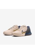 کتونی تنیس مدل Nike Air Zoom Vapor Pro 2 عددی Premium رنگ دریفت شنی / آبی تندر / صمغ قهوه ای ​​/ طلایی متالیک مردانه نایک