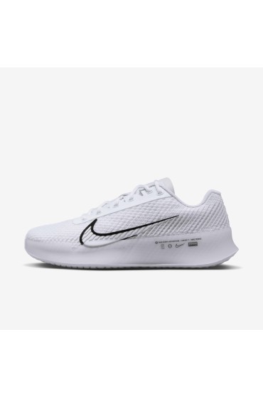 کتونی تنیس مدل NikeCourt Air Zoom Vapor 11 رنگ سفید / قله سفید / مشکی مردانه نایک