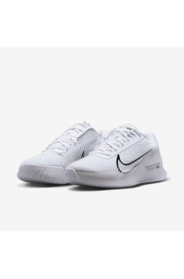 کتونی تنیس مدل NikeCourt Air Zoom Vapor 11 رنگ سفید / قله سفید / مشکی مردانه نایک