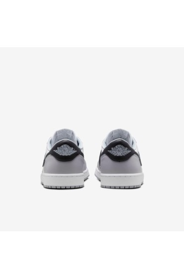 کتونی ایر جردن 1 مدل Air Jordan 1 Low OG رنگ سفید/گرگ خاکستری/سیاه مردانه نایک