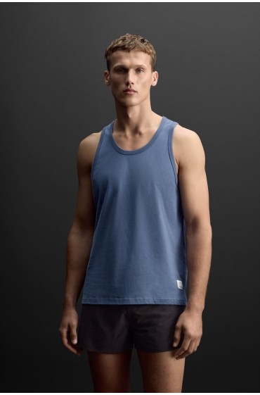 TRAINING TANK TOP مردانه آبی زارا