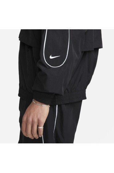 بادگیر ورزشی مدل Nike Sportswear Solo Swoosh رنگ سیاه/سفید مردانه نایک