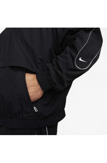 بادگیر ورزشی مدل Nike Sportswear Solo Swoosh رنگ سیاه/سفید مردانه نایک