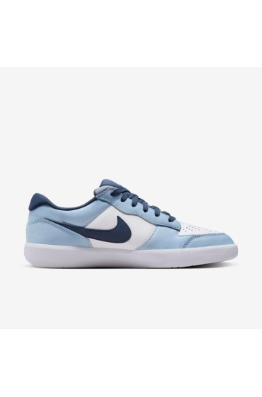 کتونی اسکیت برد مدل Nike SB Force 58 Premium رنگ سفید/سفید/اسلیت خاکستری/آبی تندر مردانه نایک