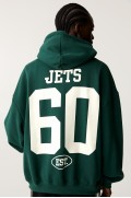 هودی NY Jets مردانه شیشه یشیلی پل اند بیر