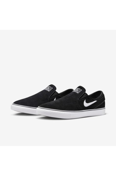 کتونی اسکیت برد مدل Nike SB Janoski+ Slip رنگ مشکی / مشکی / مشکی / سفید مردانه نایک