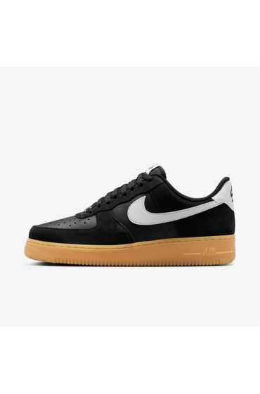 کتونی ایر فورس 1 مدل Nike Air Force 1 '07 LV8 رنگ سیاه/آدامس قهوه ای روشن/Summit White مردانه نایک