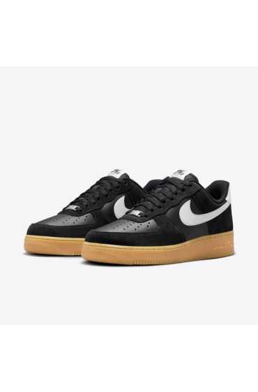 کتونی ایر فورس 1 مدل Nike Air Force 1 '07 LV8 رنگ سیاه/آدامس قهوه ای روشن/Summit White مردانه نایک