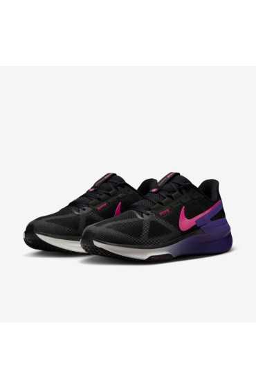 کتونی رانینگ مدل Nike Structure 25 رنگ سیاه/آنتراسیت/فیلد بنفش/فوشیا لیزری مردانه نایک