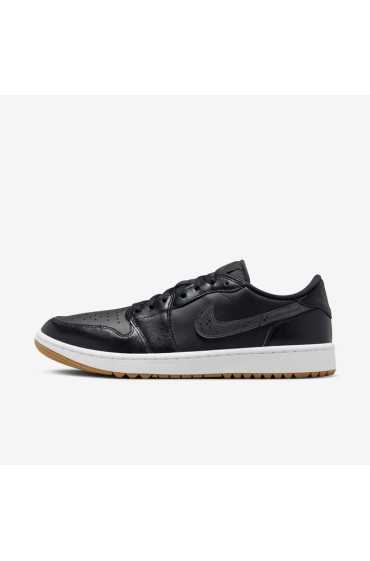 کتونی جردن مدل Air Jordan 1 Low G رنگ سیاه/صمغ قهوه ای/سفید/آنتراسیت مردانه نایک