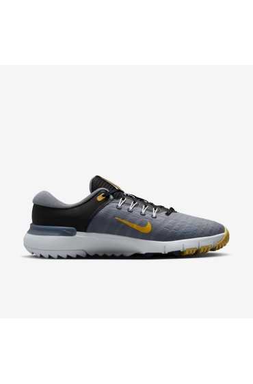 کتونی گلف مدل Nike Free Golf NN رنگ مشکی/خاکستری سرد/پلاتین خالص/طلای بی نهایت مردانه نایک