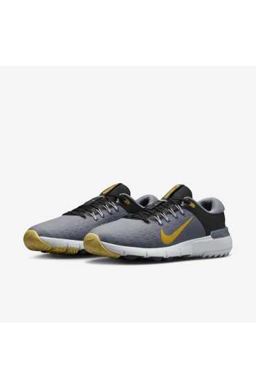 کتونی گلف مدل Nike Free Golf NN رنگ مشکی/خاکستری سرد/پلاتین خالص/طلای بی نهایت مردانه نایک