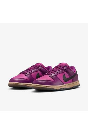 کتونی ورزشی مدل Nike Dunk Low 'Viotech' رنگ وایوتک/فوشیا داغ/خاکی/مشکی زنانه نایک