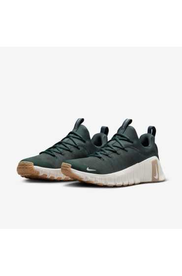 کتونی ورزشی مدل Nike Free Metcon 6 رنگ سبز/صمغ قهوه ای روشن/بادبان قدیمی زنانه نایک