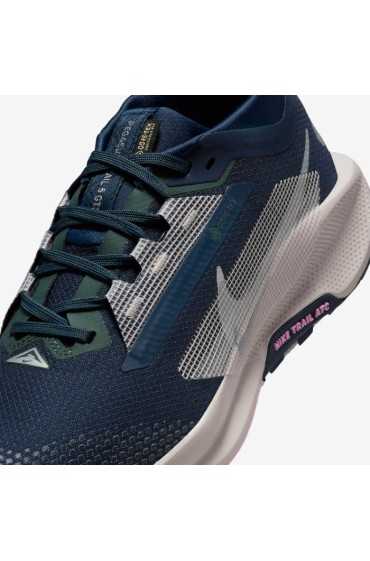 کتونی ورزشی مدل Nike Pegasus Trail 5 GORE-TEX رنگ Armory Navy/Vintage Green/Platinum Violet/Armory Navy زنانه نایک