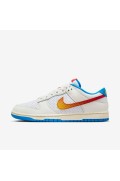 کتونی دانک مدل Nike Dunk Low Retro SE رنگ بادبان / تور زرد / عکس آبی / قرمز دانشگاهی مردانه نایک