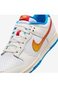 کتونی دانک مدل Nike Dunk Low Retro SE رنگ بادبان / تور زرد / عکس آبی / قرمز دانشگاهی مردانه نایک