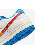 کتونی دانک مدل Nike Dunk Low Retro SE رنگ بادبان / تور زرد / عکس آبی / قرمز دانشگاهی مردانه نایک