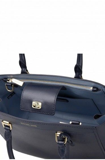 کیف زنانه مایکل کورس-Women's Navy Blue Shoulder Bag