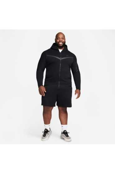 شلوارک ورزشی مدل Nike Sportswear Tech Fleece رنگ مشکی/سیاه مردانه نایک