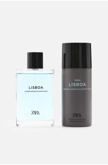 عطر LISBOA 90ML + دئودورانت 150ml مردانه زارا