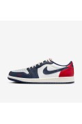 کتونی ایر جردن 1 مدل Air Jordan 1 Retro Low OG 'دانشگاه هوارد' رنگ Summit White/Midnight Navy/Nutral Grey/Gym Red مردانه نایک