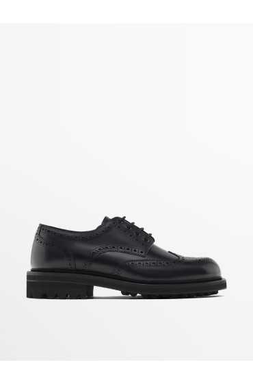 Brogues - لمیتد ادیشن مردانه مشکی ماسیمودوتی