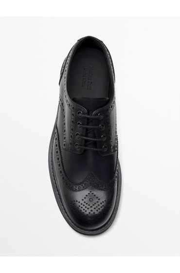 Brogues - لمیتد ادیشن مردانه مشکی ماسیمودوتی