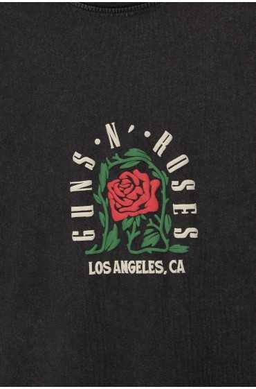 تیشرت Guns N’ Roses مردانه مشکی پل اند بیر