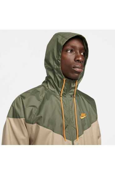 بادگیر ورزشی مدل Nike Sportswear Windrunner رنگ خاکی/زیتون متوسط/ساعت آفتابی مردانه نایک