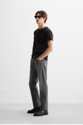 تیشرت SLIM FIT مردانه مشکی زارا