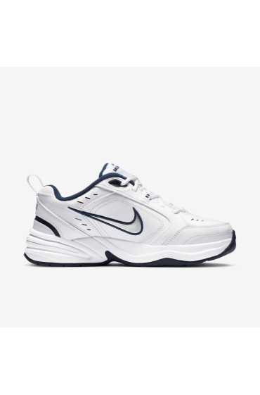 کتونی مخصوص باشگاه مدل Nike Air Monarch IV رنگ سفید/نقره ای متالیک مردانه نایک