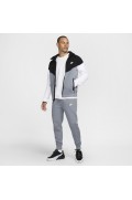 سویشرت ورزشی مدل Nike Sportswear Tech Fleece Windrunner رنگ مشکی/خاکستری سرد/سفید/طلای متالیک مردانه نایک