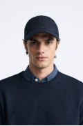 TWILL CAP مردانه آبی سرمه ای زارا