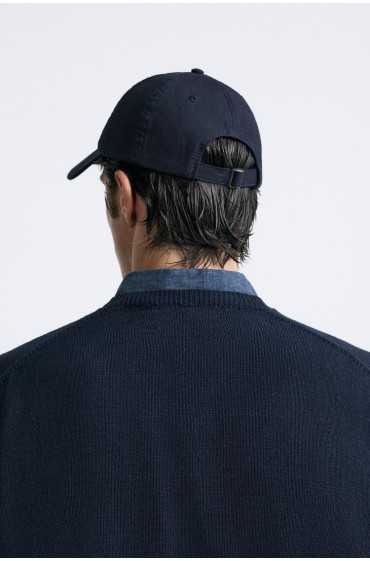 TWILL CAP مردانه آبی سرمه ای زارا