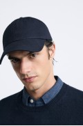 TWILL CAP مردانه آبی سرمه ای زارا