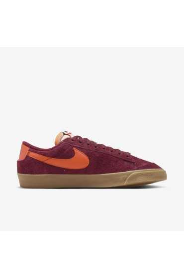 کتونی ورزشی مدل Nike Blazer Low '77 Vintage رنگ تیم قرمز / صمغ قهوه ای روشن / نارنجی تیمی / نارنجی ایمن زنانه نایک