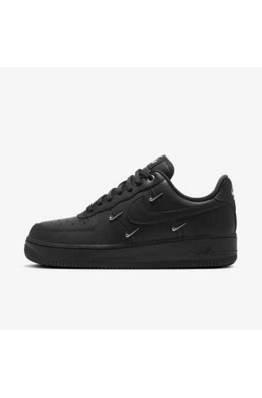 کتونی ورزشی مدل Nike Air Force 1 '07 LX رنگ مشکی/مشکی/نقره ای متالیک/مشکی زنانه نایک