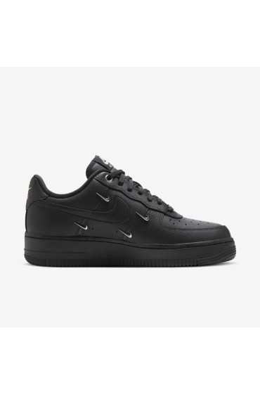 کتونی ورزشی مدل Nike Air Force 1 '07 LX رنگ مشکی/مشکی/نقره ای متالیک/مشکی زنانه نایک