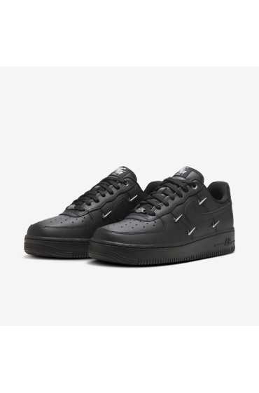 کتونی ورزشی مدل Nike Air Force 1 '07 LX رنگ مشکی/مشکی/نقره ای متالیک/مشکی زنانه نایک