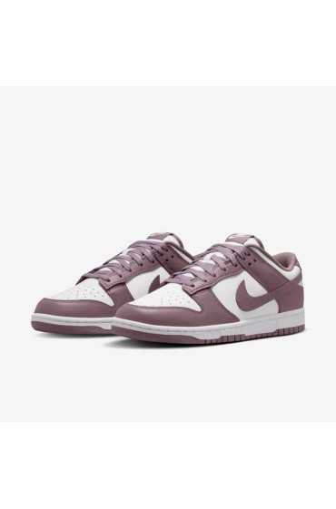 کتونی دانک مدل Nike Dunk Low 'Violet Ore' رنگ سفید/سفید/خاکستری مایل به قرمز مردانه نایک