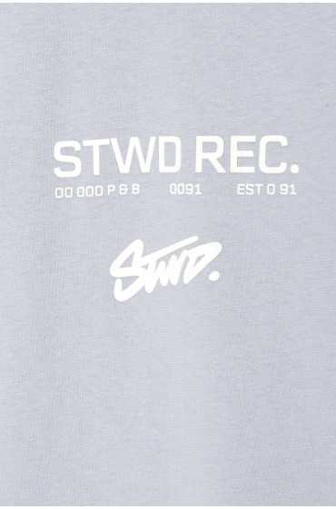 تیشرت STWD Records مردانه آبی آسمانی پل اند بیر