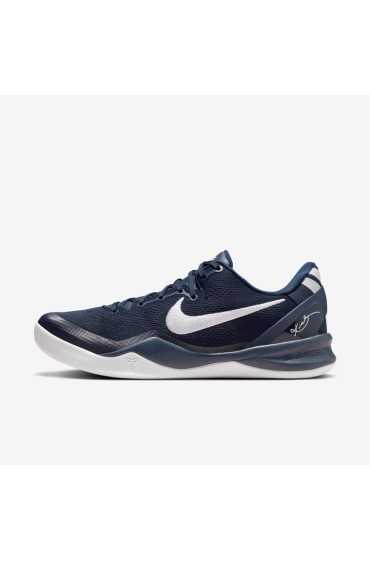 کتونی بسکتبال مدل Kobe 8 Protro 'College Navy' رنگ سرمه ای کالج / نیروی دریایی کالج / سفید مردانه نایک