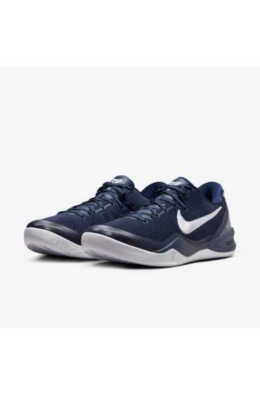 کتونی بسکتبال مدل Kobe 8 Protro 'College Navy' رنگ سرمه ای کالج / نیروی دریایی کالج / سفید مردانه نایک