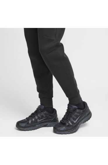 شلوار ورزشی مدل Nike Tech Fleece x Central Cee رنگ مشکی/قرمز متالیک برنز مردانه نایک