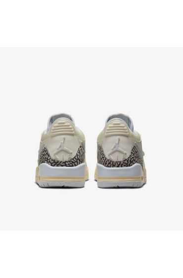 کتونی ورزشی مدل Air Jordan Legacy 312 Low رنگ بادبان / خاکستری سیمانی / مشکی / خاکستری فوتبال زنانه نایک