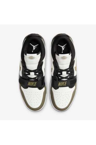 کتونی بسکتبال مدل Air Jordan Legacy 312 Low رنگ بادبان / مشکی / خاکستری گرگ / زیتونی متوسط مردانه نایک