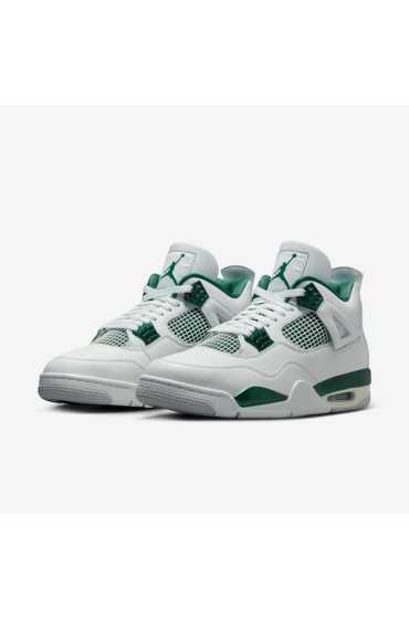 کتونی جردن مدل Air Jordan 4 Retro 'Oxidized Green' رنگ سفید/سفید/خاکستری خنثی/سبز اکسید شده مردانه نایک