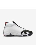 کتونی جردن مدل Air Jordan 14 'Black Toe' رنگ سفید/مشکی/نقره ای متالیک/قرمز متنوع مردانه نایک