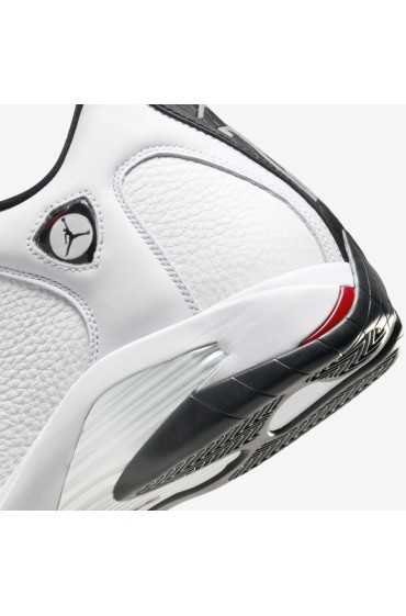 کتونی جردن مدل Air Jordan 14 'Black Toe' رنگ سفید/مشکی/نقره ای متالیک/قرمز متنوع مردانه نایک